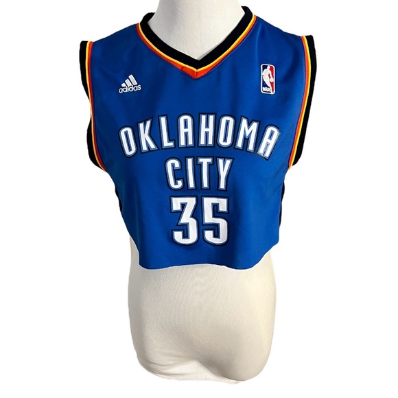 Adidas Kevin Durant Cutoff Crop Jersey - Picture 1 of 2